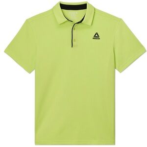 Reebok Men's and Big Men's Performance Polo Shirt, Sharp Green, Size M